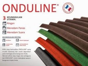 Atap Bitumen Onduline