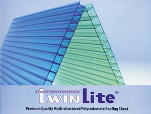 Atap Transparan Polycarbonate Twinlite