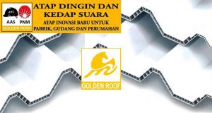 Distributor atap upvc golden roof