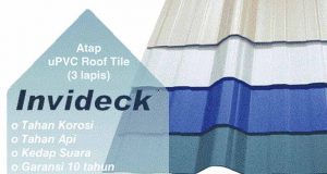 Distributor atap upvc invideck