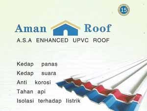 distributor atap upvc aman roof