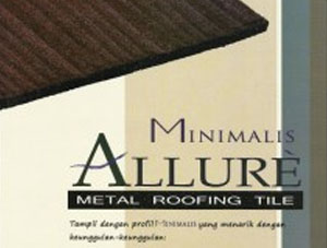 Genteng Metal Minimalis Allure