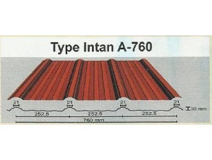 Atap Zincalume – Galvalume Intan A 760